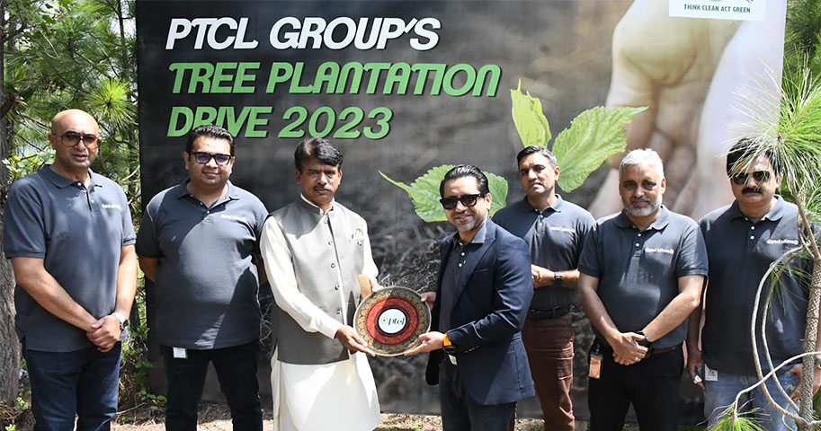 PTCL group tree plantation drive