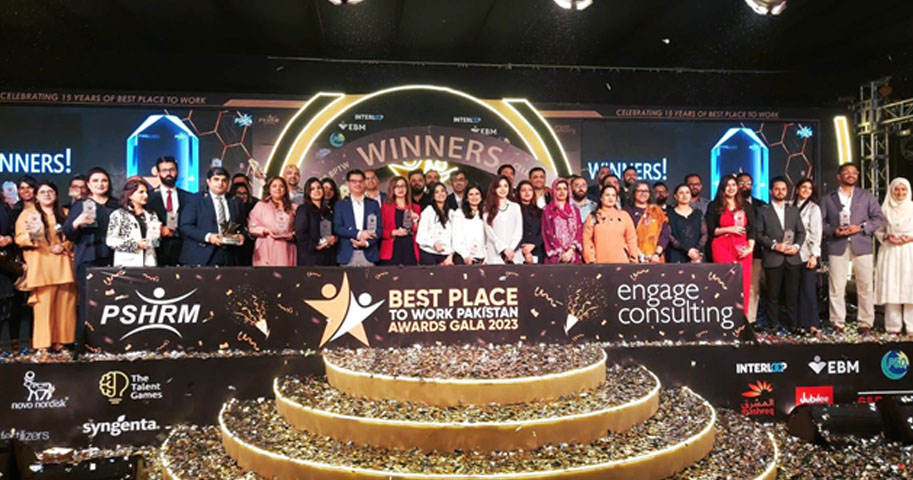 Best Place to Work Pakistan Awards 2023, Pakistan HR society, Pakistan Society of Human Resource Management, Engage Consulting