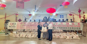 China in Karachi Donated food Bags to People of Gwadar