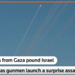 Hamas launch surprise attack from Gaza to Israel