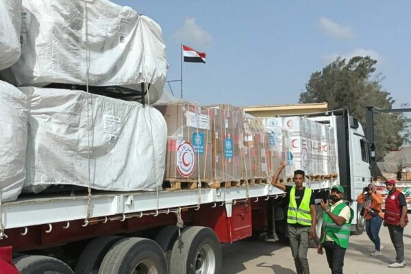 Second aid convoy enters Gaza