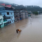 Himalayan lake flooding in India