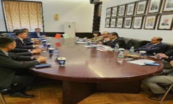 Dr Gohar meeting with Chinese business leader