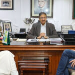 Shahid Afridi, meets, PCB chief, Zaka Ashraf, Lahore