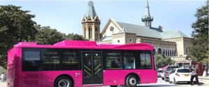 Pink bus accident