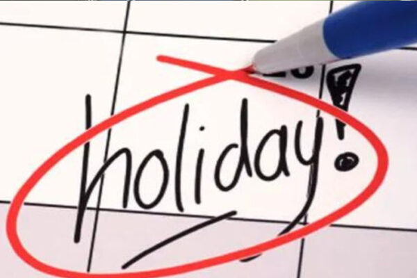 Govt, public holidays, July 16-17