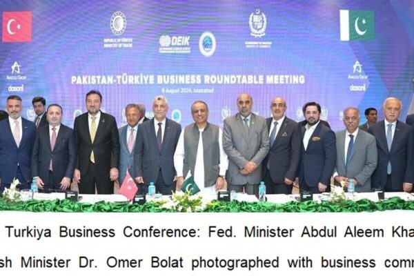 Turkey Pakistan business activities