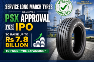 Service Long March Tyres Gets PSX Nod for IPO to Raise Rs 7.8 Billion for Expansion