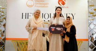 Mobilink Bank, Depilex Smileagain Foundation Provide Electric Scooters to Women Burn Survivors