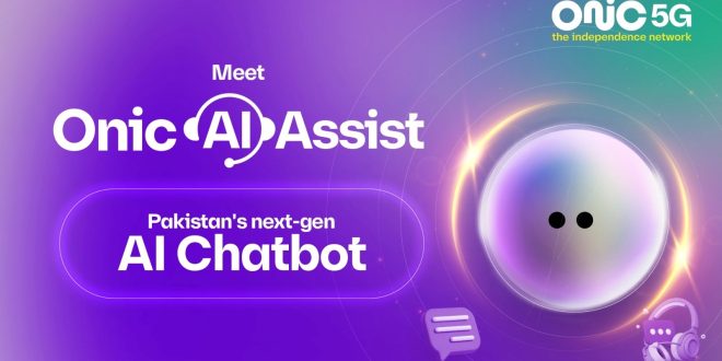 Onic Launches Pakistan's First AI-Powered In-App Chat Assistant for Mobile Supportg