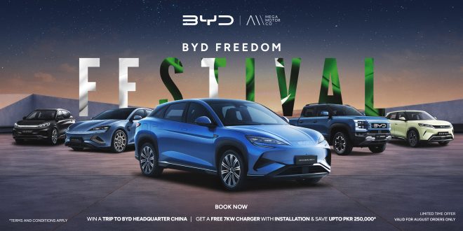 BYD-MMC Launches Freedom Festival With Free Home Charger and Installation