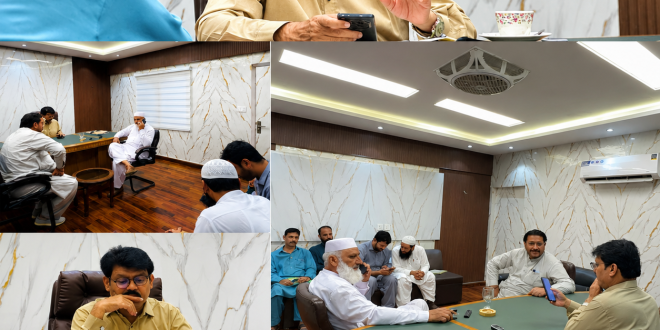 Karamullah Waqasi Vows Quality, Transparency in Karachi Development Projects