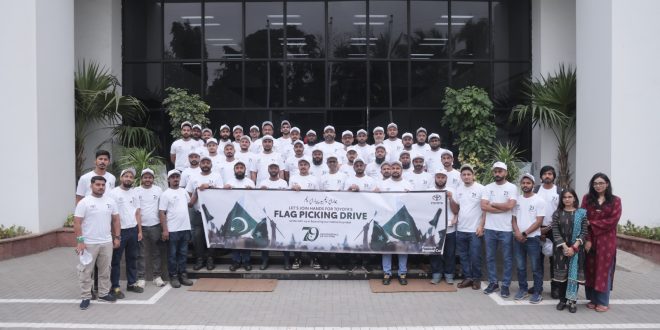 Toyota Employees Turn Independence Day Pride into Civic Responsibility