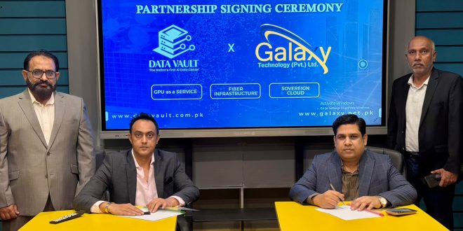 Data Vault, Galaxy Technology Partner to Strengthen Pakistan’s Sovereign AI and Cloud Infrastructure