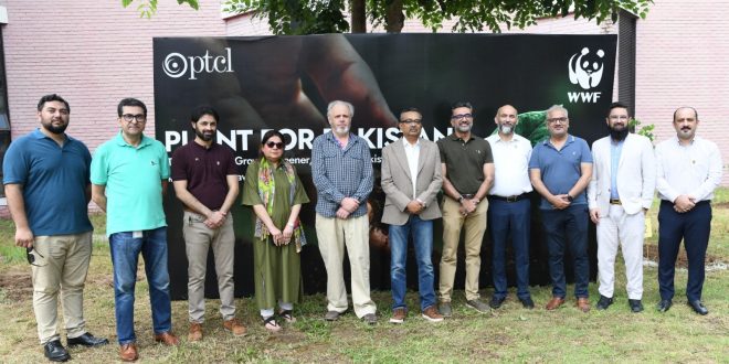 PTCL and WWF Join Hands for ‘Plant for Pakistan’ Tree Plantation Drive
