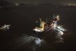Chinese Container Ship Sails to Europe Through Arctic Route