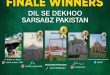 Sarsabz Announces Winners of ‘Dil Se Dekho Sarsabz Pakistan’ Campaign