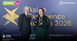 Zong Makes History with Double Win at Asian Experience Awards 2026