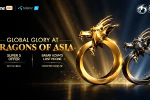 Ufone 5G Wins Gold and Black Dragons at Asia Marketing Awards