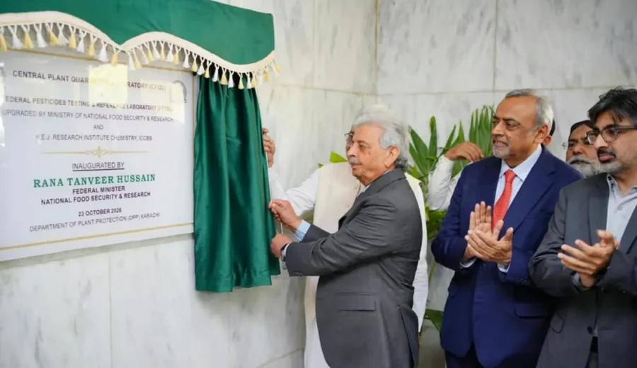 Pakistan Opens Central Plant Quarantine Laboratory to Support Agricultural Exports
