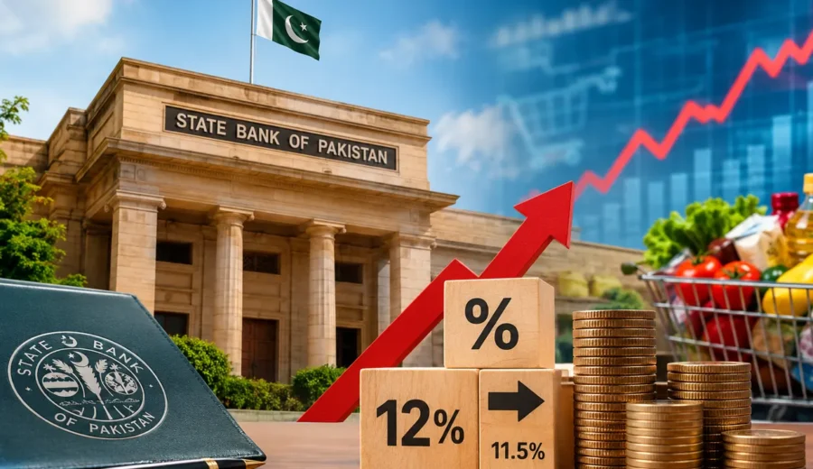 SBP Raises Policy Rate by 50 Basis Points to 12% Amid Rising Inflation Risks
